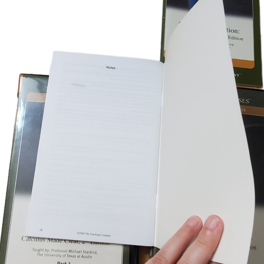 The Great Courses Change and Motion Calculus Made Clear 4 DVDs Part 1 + 2 - Picture 3 of 8